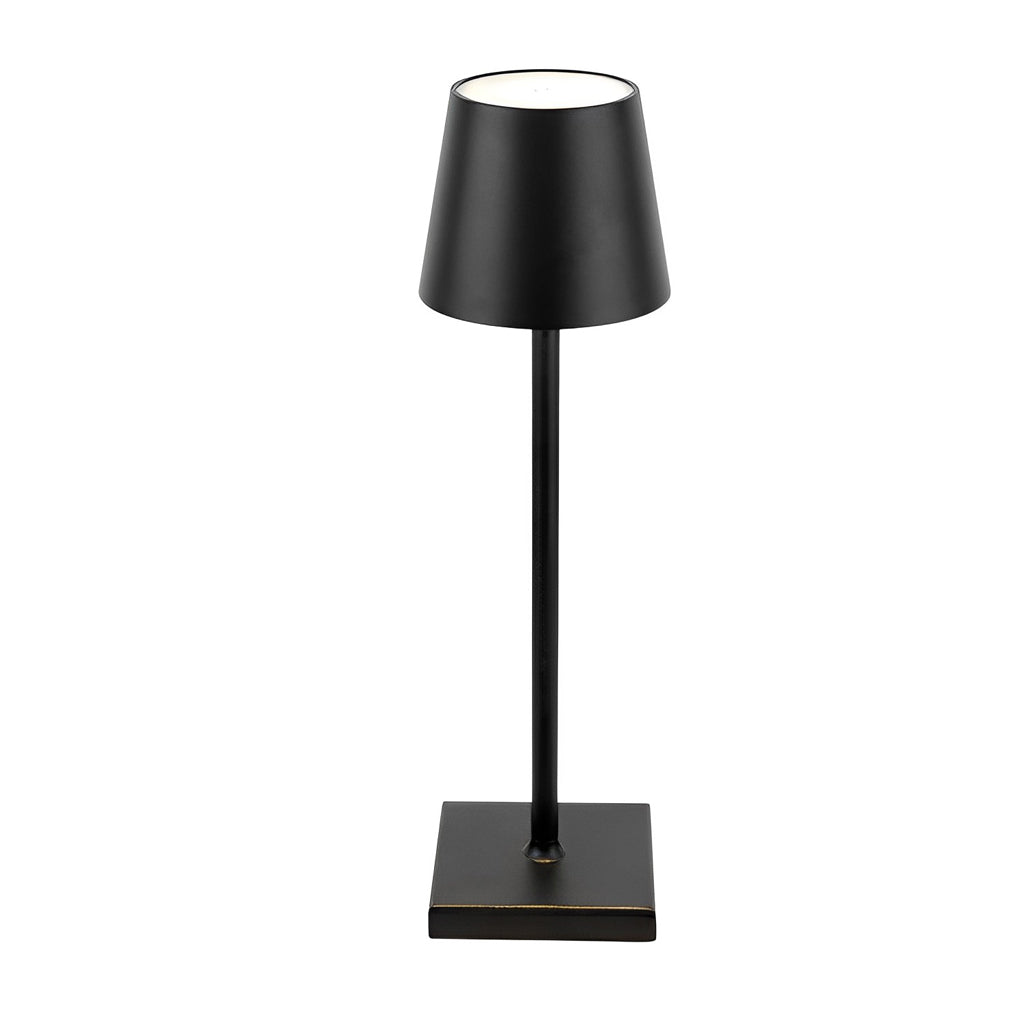 Top Hat Aluminum Rechargeable Portable Touch-Control Table Lamp-Lighom