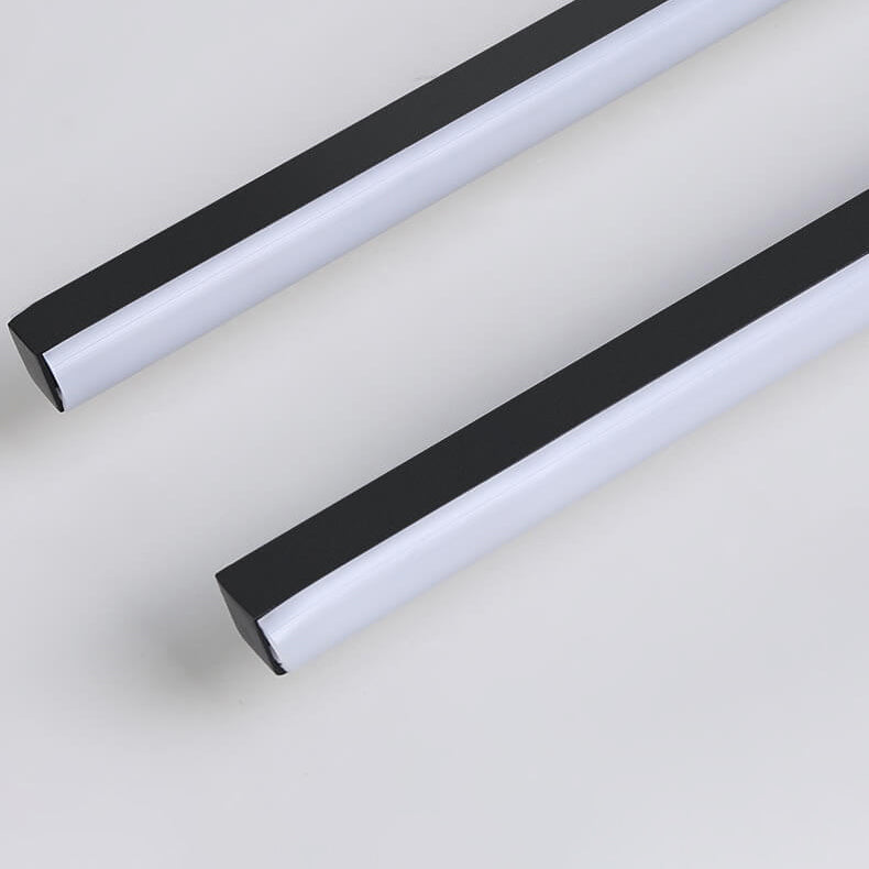 Minimalist Dual Straight-Line Ceiling Light