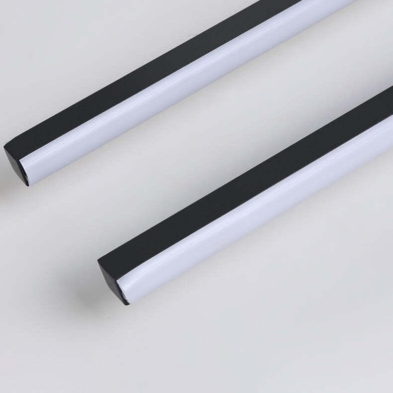 Minimalist Dual Straight-Line Ceiling Light