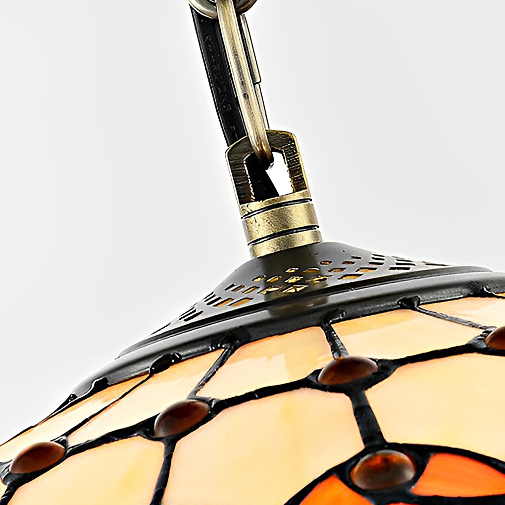 Handmade Baroque Colorful Glass European Chandelier