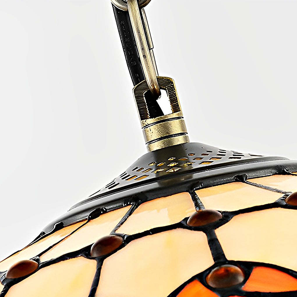 Handmade Baroque Colorful Glass European Chandelier
