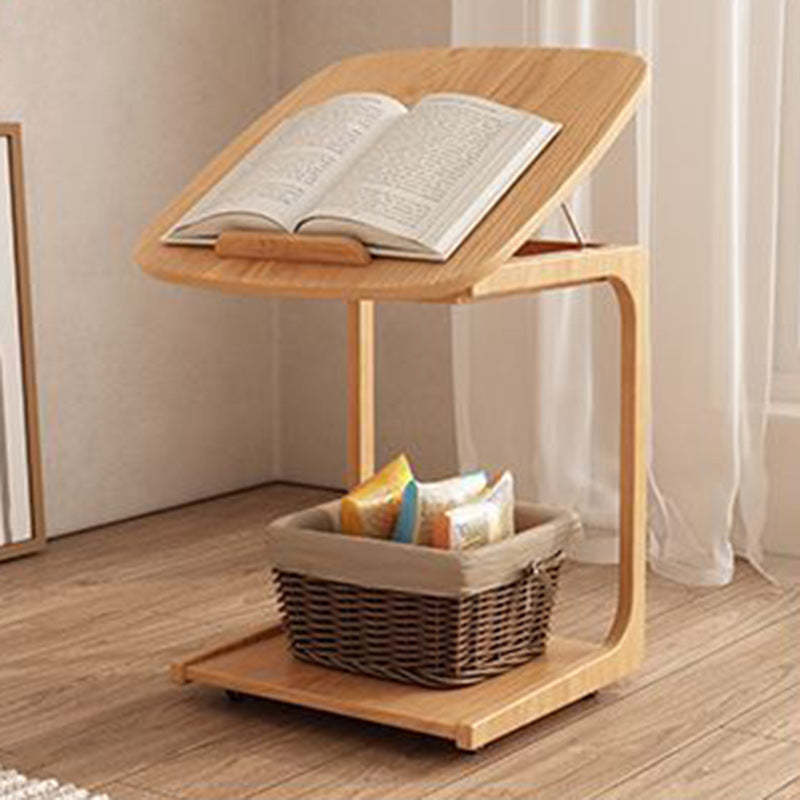 Lighom japanese end 2-tier wood end & side tables