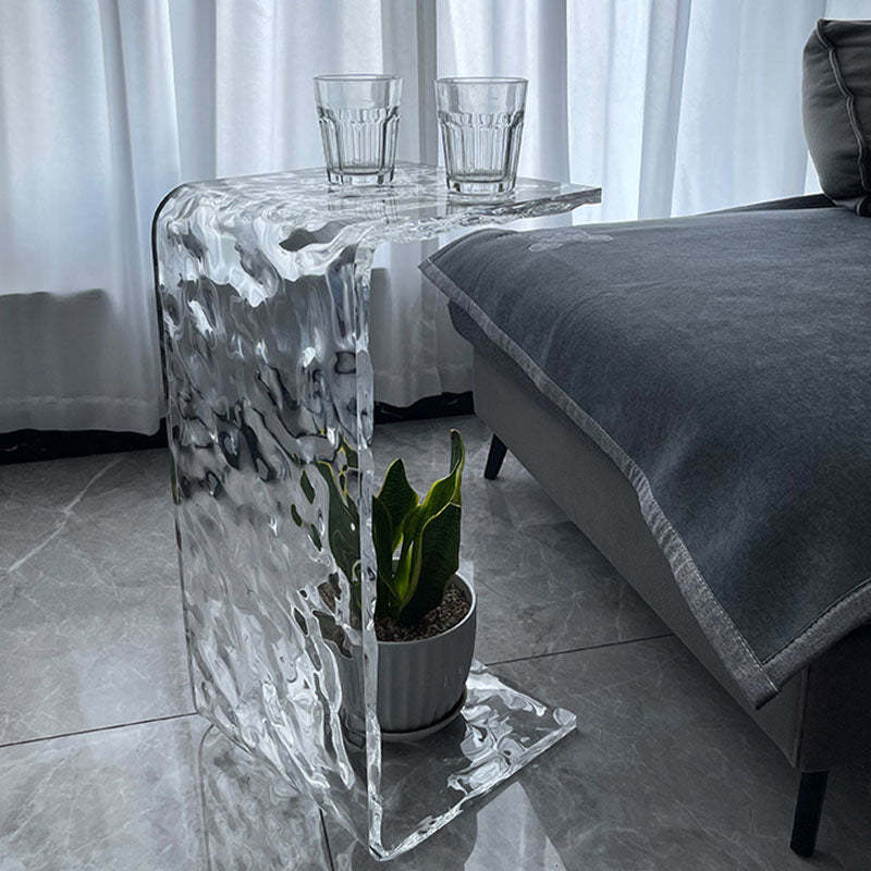 Nordic Ripple C-Shape End Table