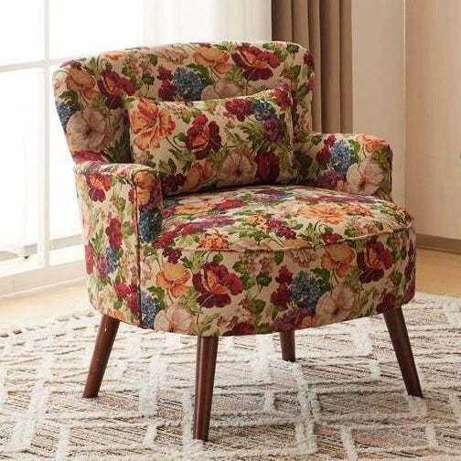 Vintage High Elasticity Wood Accent Chair