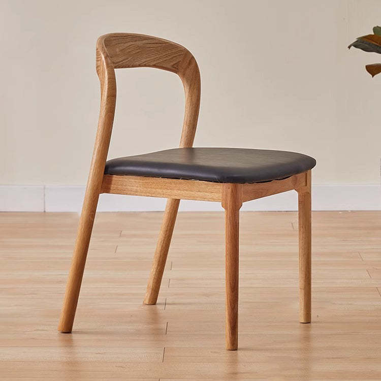 Vintage Braided Rope Wood Dining Chair