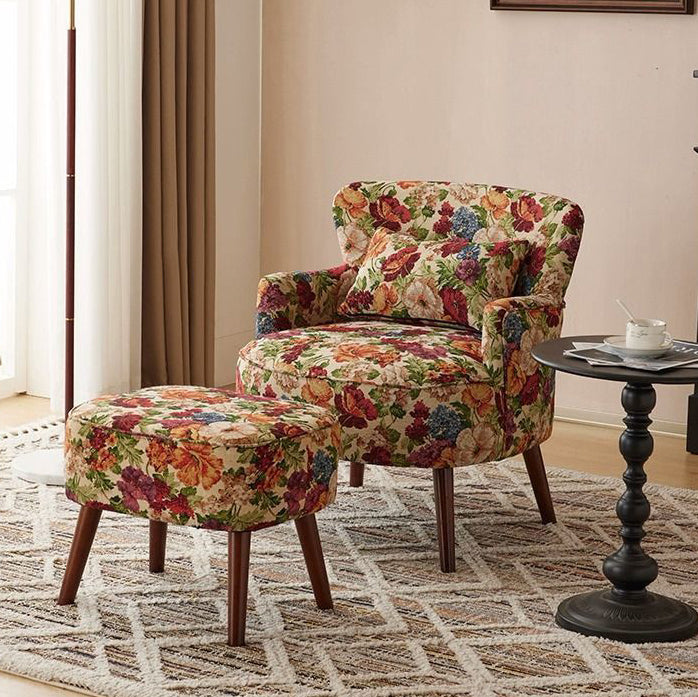 Vintage High Elasticity Wood Accent Chair