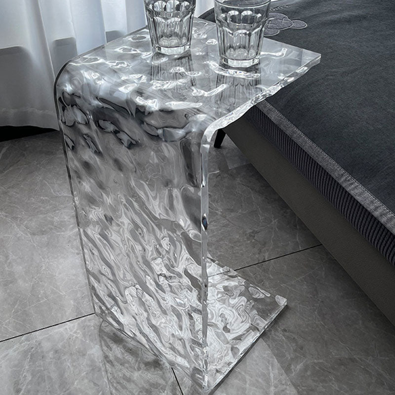Nordic Ripple C-Shape End Table