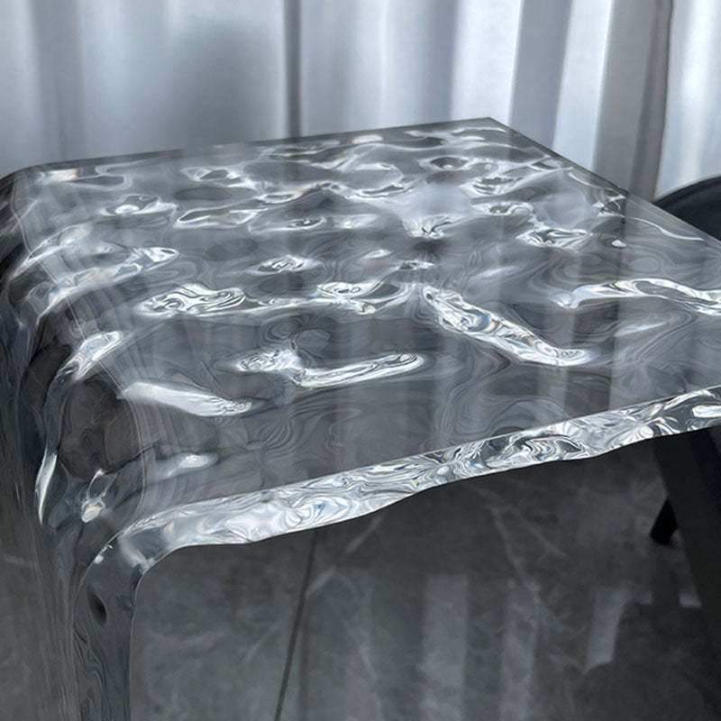 Nordic Ripple C-Shape End Table
