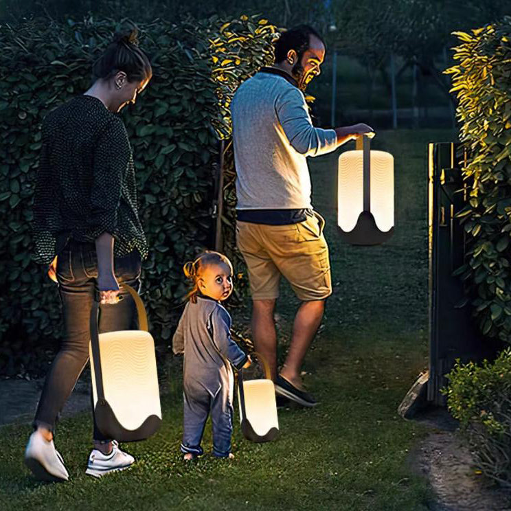 Modern Solar Iron Rechargeable Landscape Light