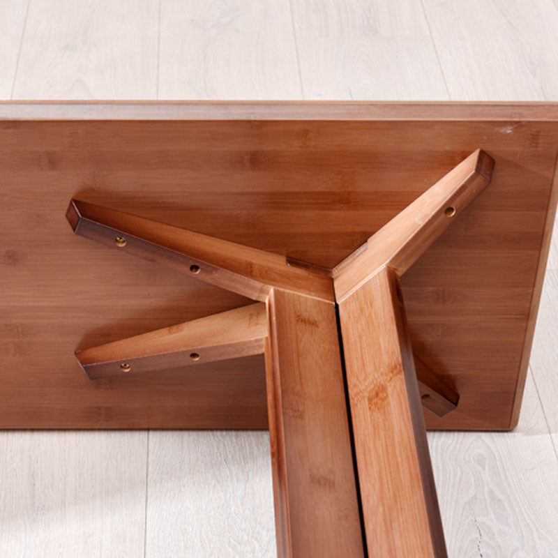 Minimalist Square Wood End Table