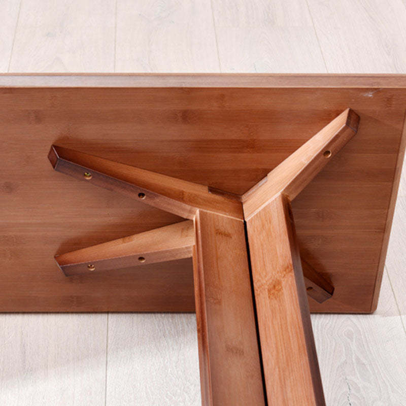 Minimalist Square Wood End Table