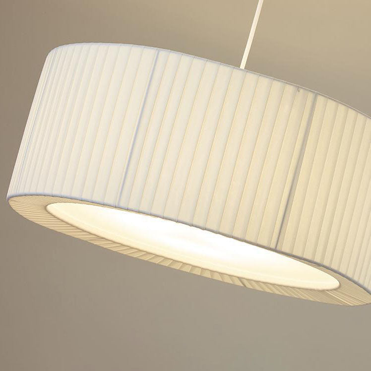 Scandinavian Iron Acrylic Fabric 4/5-Light Pendant