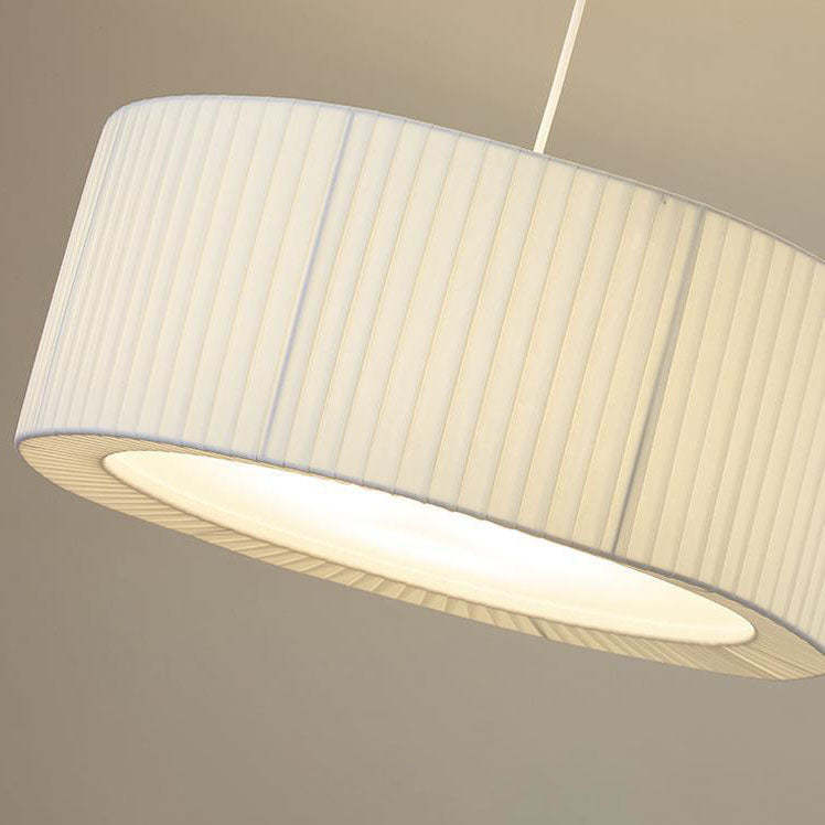 Scandinavian Iron Acrylic Fabric 4/5-Light Pendant