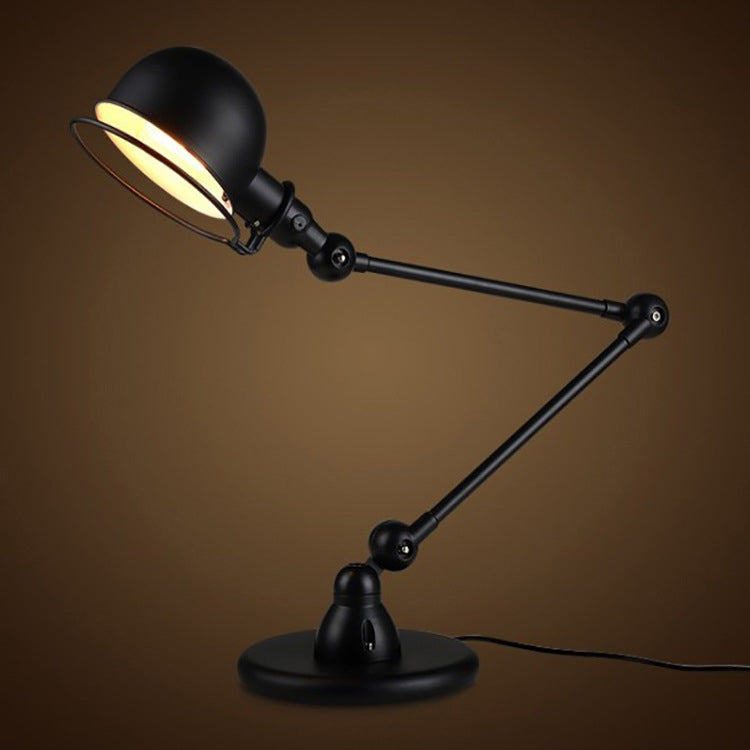 Industrial mechanical arm iron table lamps — 220V-240V (UK/AU