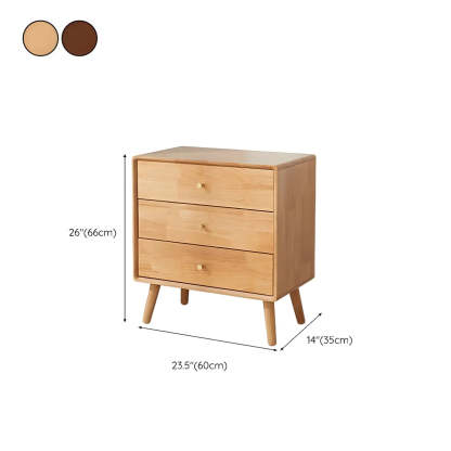 Traditional Natural Wood Drawer Dresser
