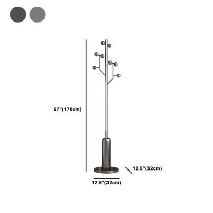 Silver Stainless Steel Tree Coat Rack