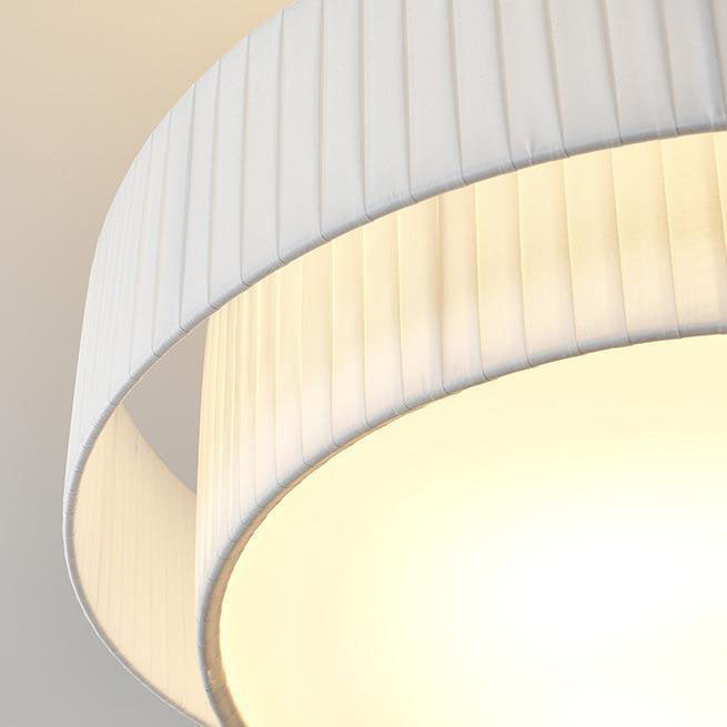 Scandinavian Iron Acrylic Fabric 4/5-Light Pendant