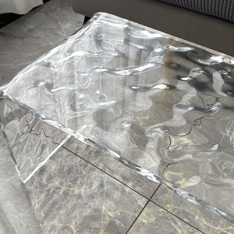Nordic Ripple C-Shape End Table