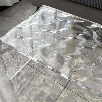 Nordic Ripple C-Shape End Table