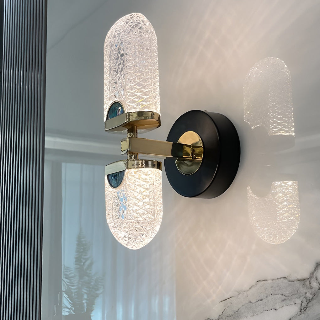Creative LED Wall Sconces with Three-Step Dimming ??Up and Down Light Effect-Lighom