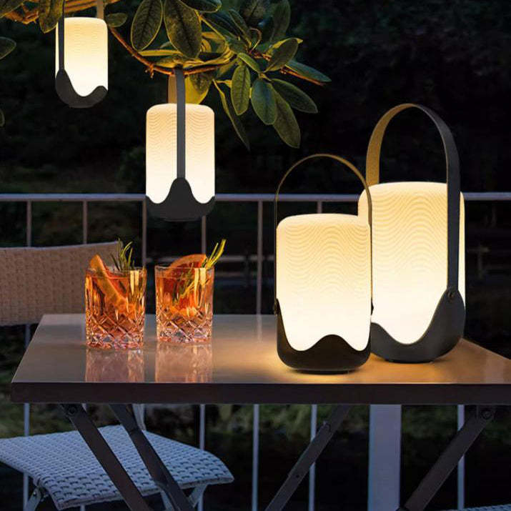 Modern Solar Iron Rechargeable Landscape Light
