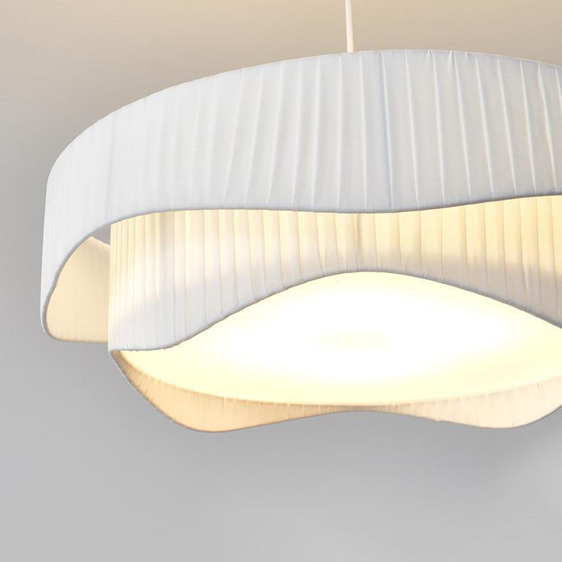 Scandinavian Iron Acrylic Fabric 4/5-Light Pendant
