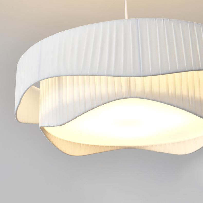 Scandinavian Iron Acrylic Fabric 4/5-Light Pendant