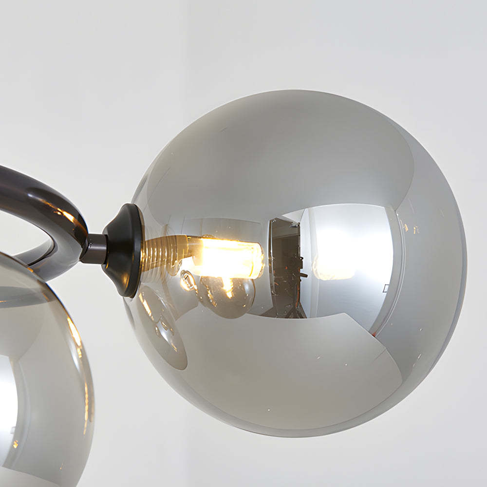 5/7/9-Light Glass Ball Circular Contemporary Chandelier