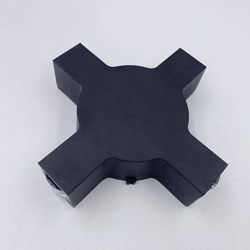 Creative Starlight Decorative LED Waterproof Black Modern Wall Lamp-Lighom