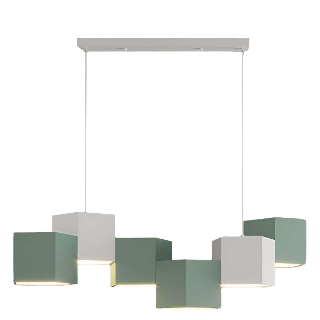 Geometric LED Industrial Pendant Chandelier