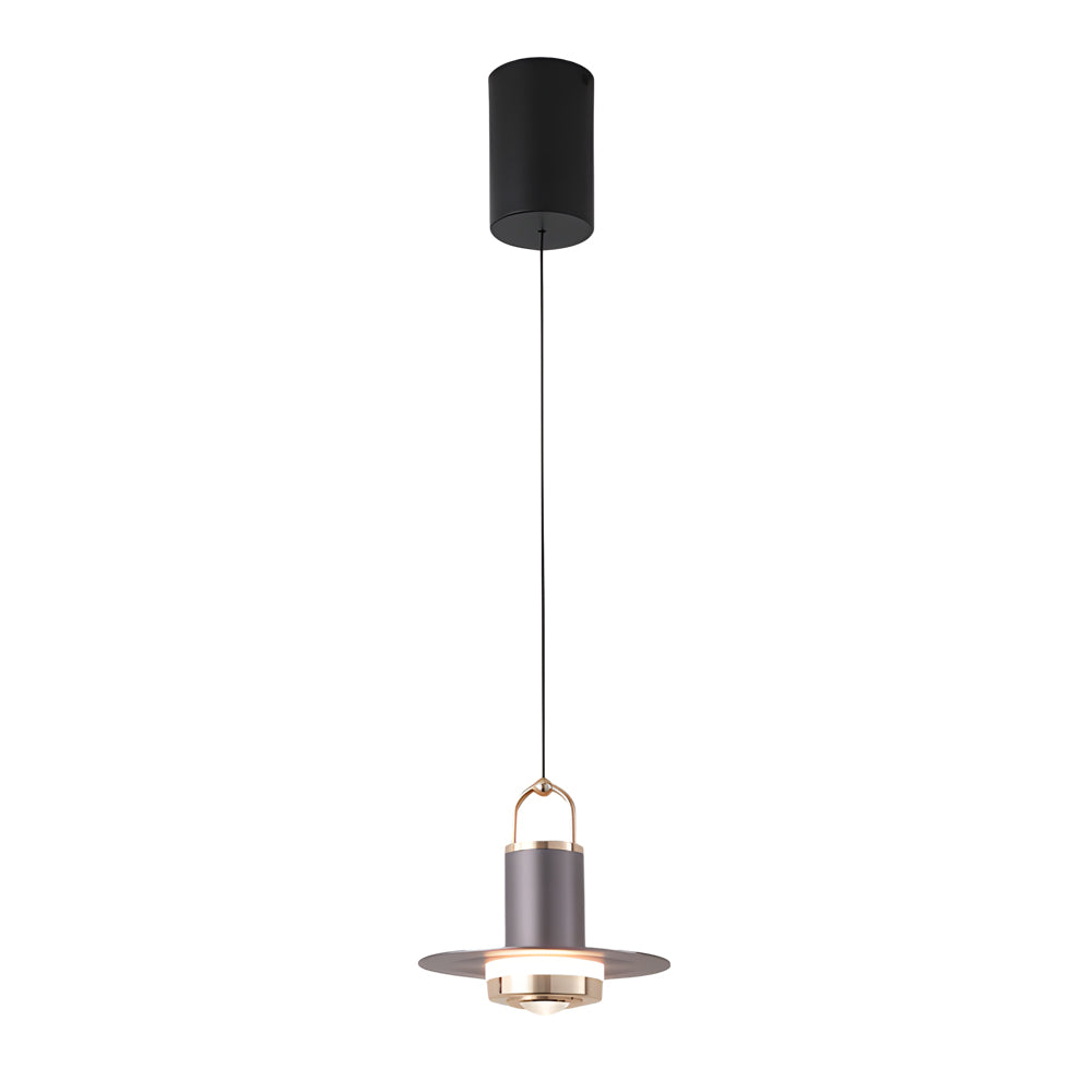 Small Simple Metal Glass LED Nordic Pendant Lamp