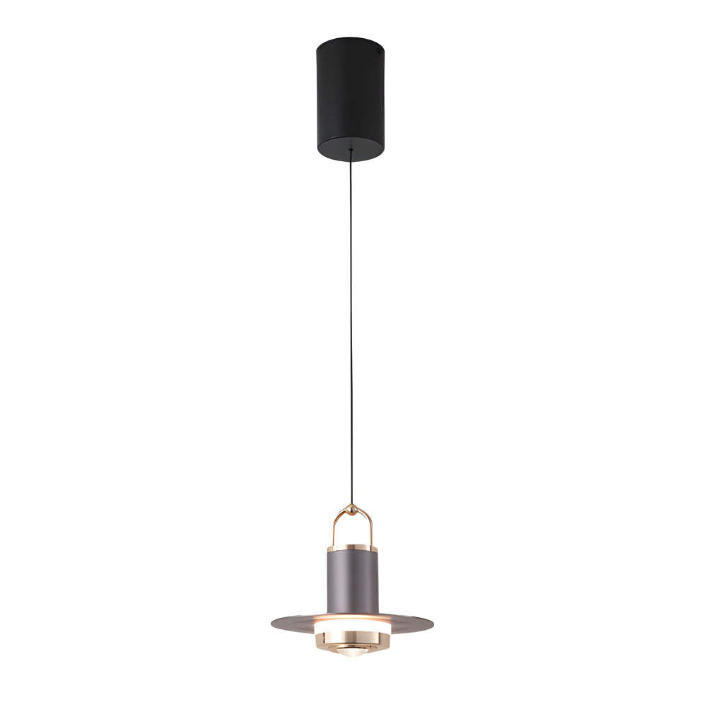 Small Simple Metal Glass LED Nordic Pendant Lamp