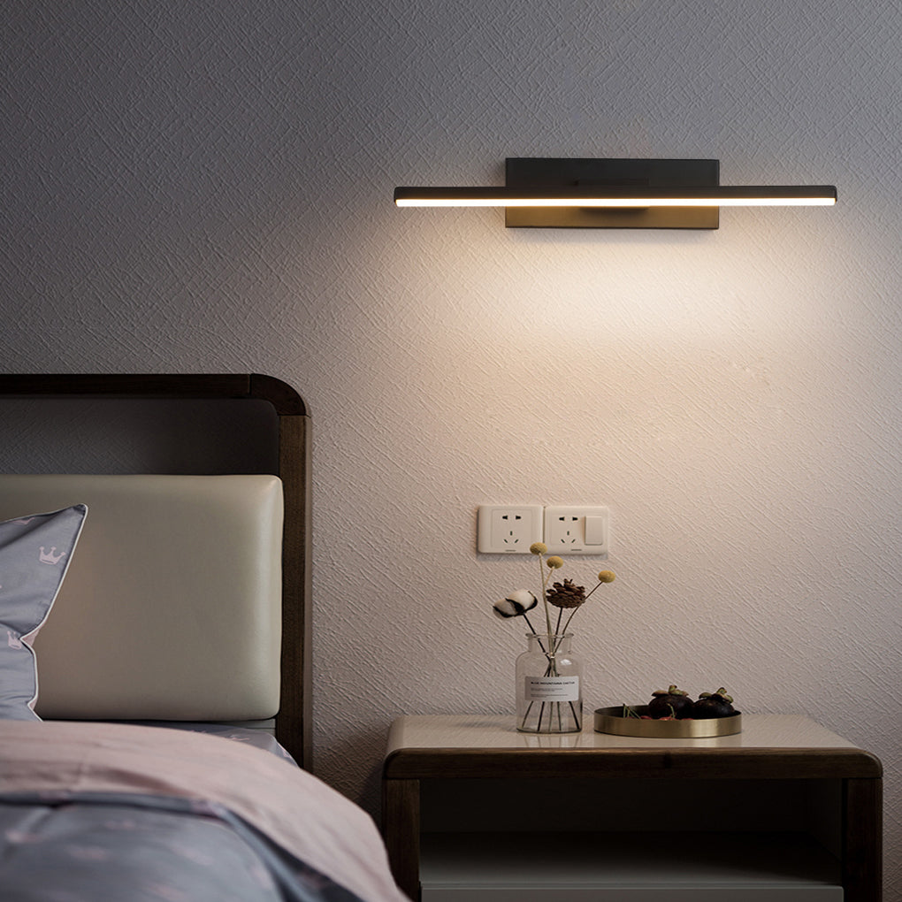 330° Rotatable Creative Strip LED Modern Wall Lamp Wall Sconce Lighting-Lighom