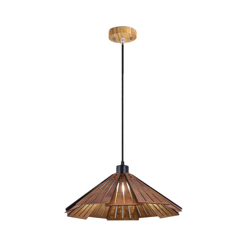 Wood Japanese Wabi-Sabi Retro Nordic Dining Chandelier