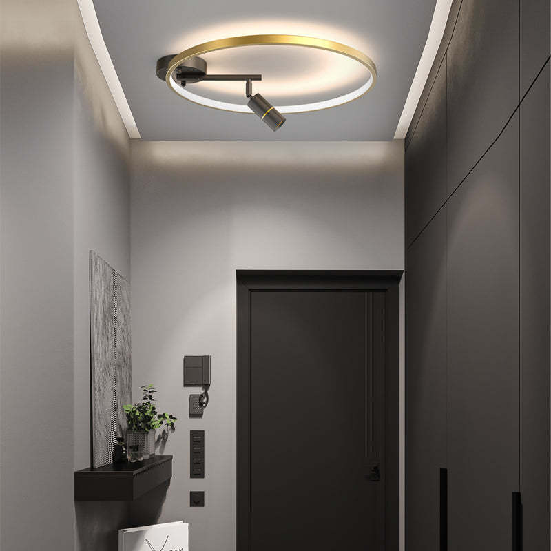 Circular 3-Step Dimming Modern Ceiling Lamp
