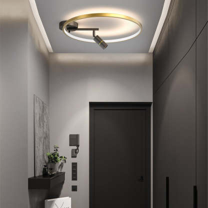 Circular 3-Step Dimming Modern Ceiling Lamp