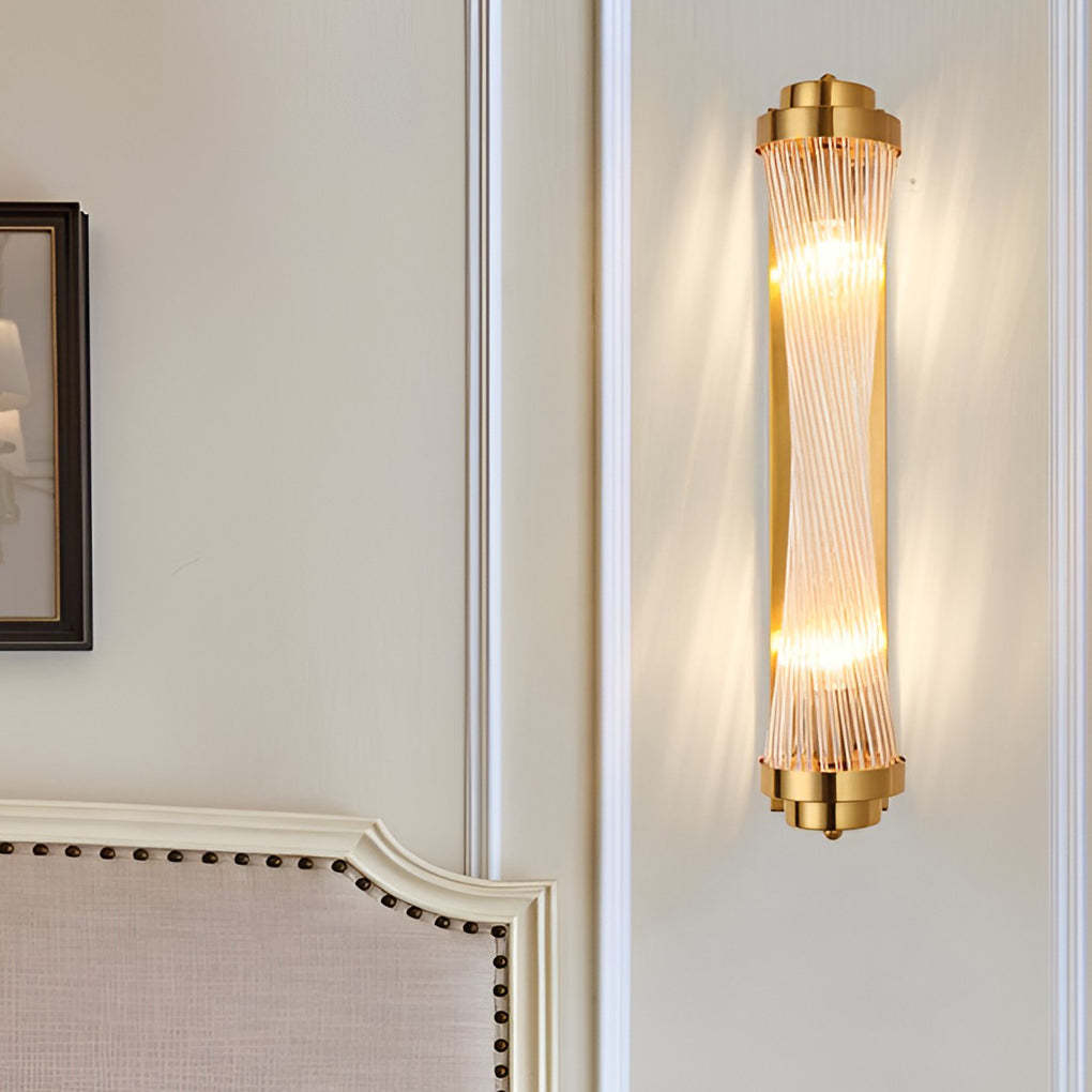 Adjustable Warm White Light LED Crystal Golden Nordic Wall Lamp Wall Sconce Lighting-Lighom