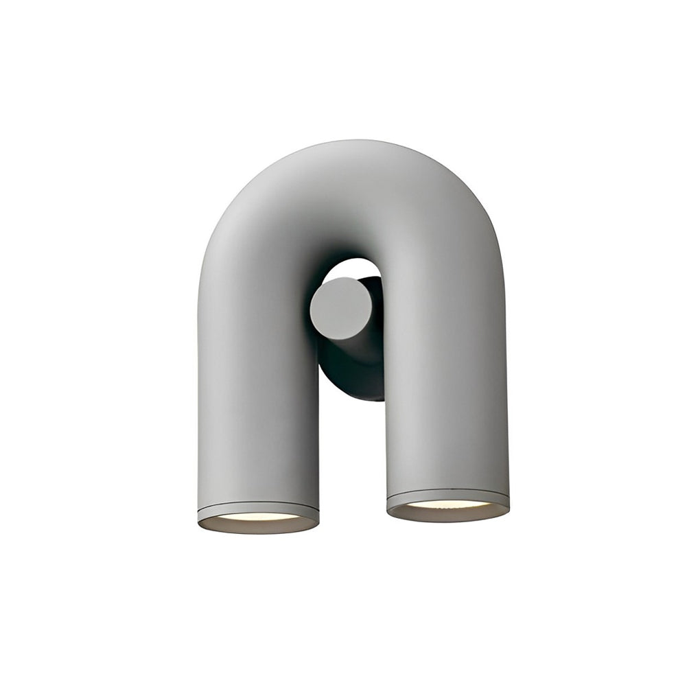 Rotatable U-Shaped Water Pipe LED Nordic Wall Lamp Wall Sconces Lighting-Lighom