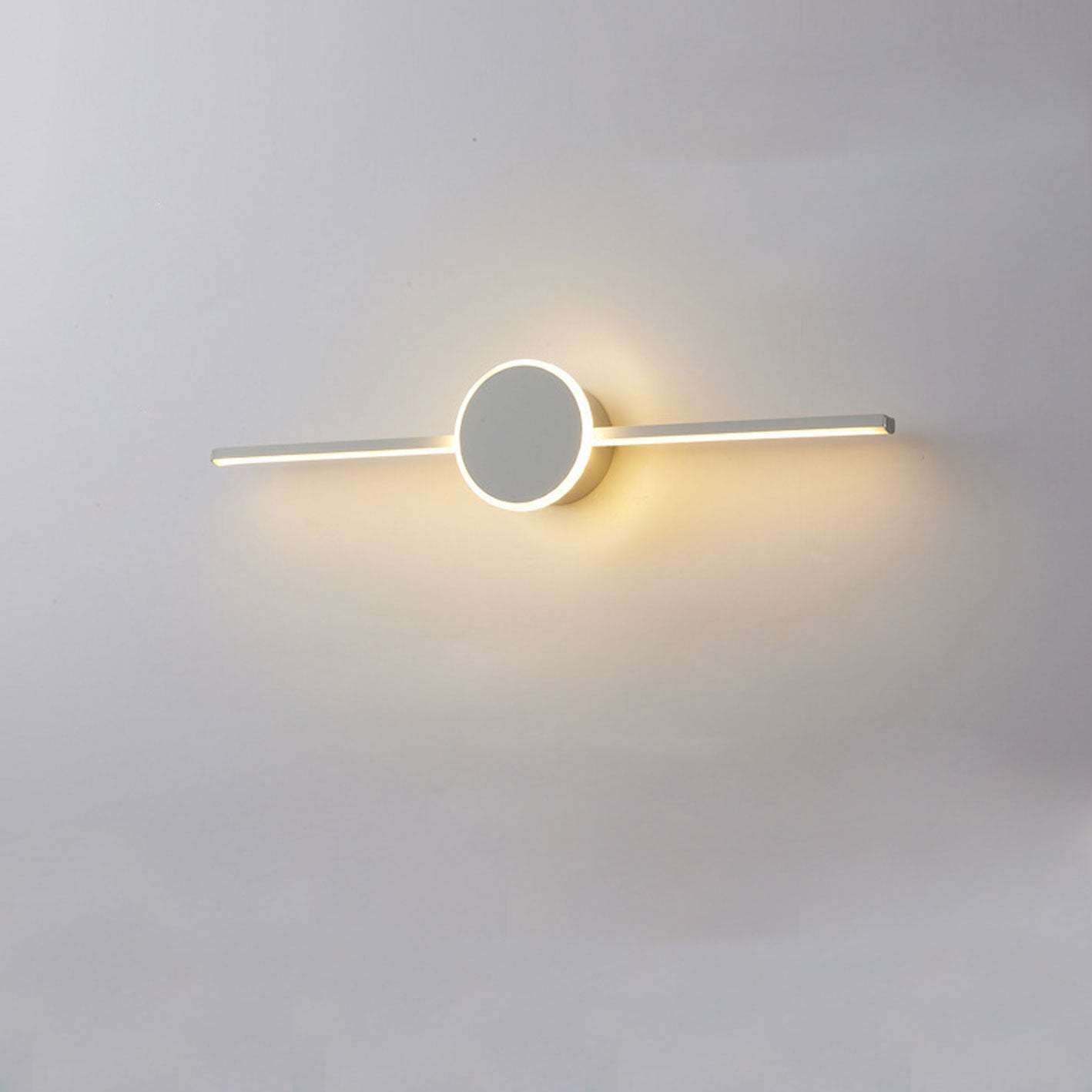 Nordic Minimalist Long Disc LED Vanity Sconce