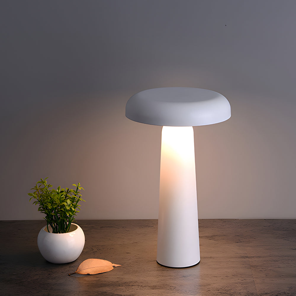Tiltable Mushroom Touch USB Rechargeable Lamp