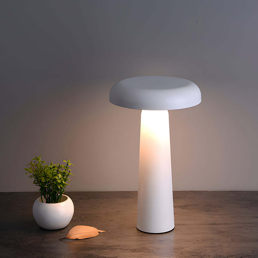 Tiltable Mushroom Touch USB Rechargeable Lamp