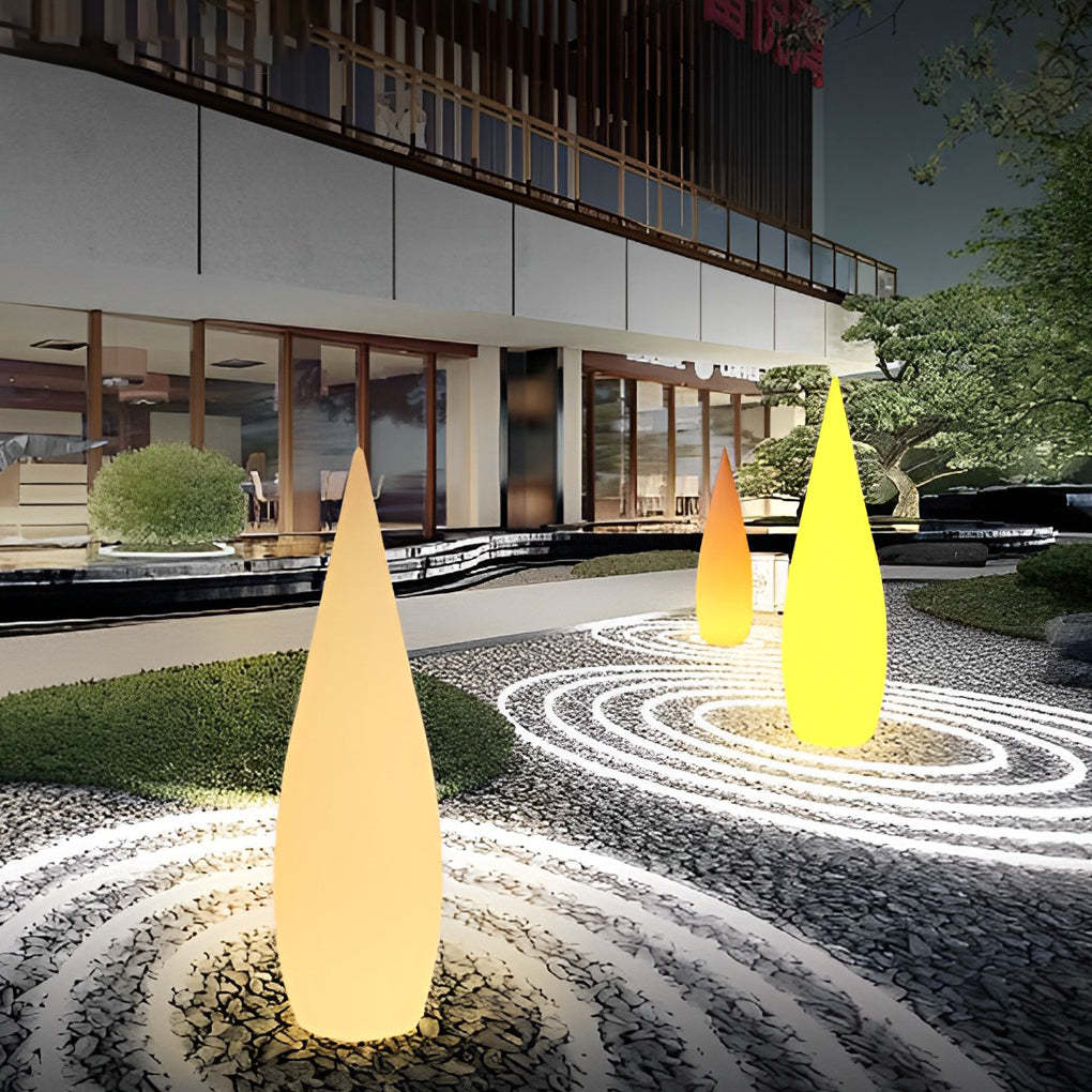 Three-Way Powered Water Drop LED Floor Lamp-Lighom