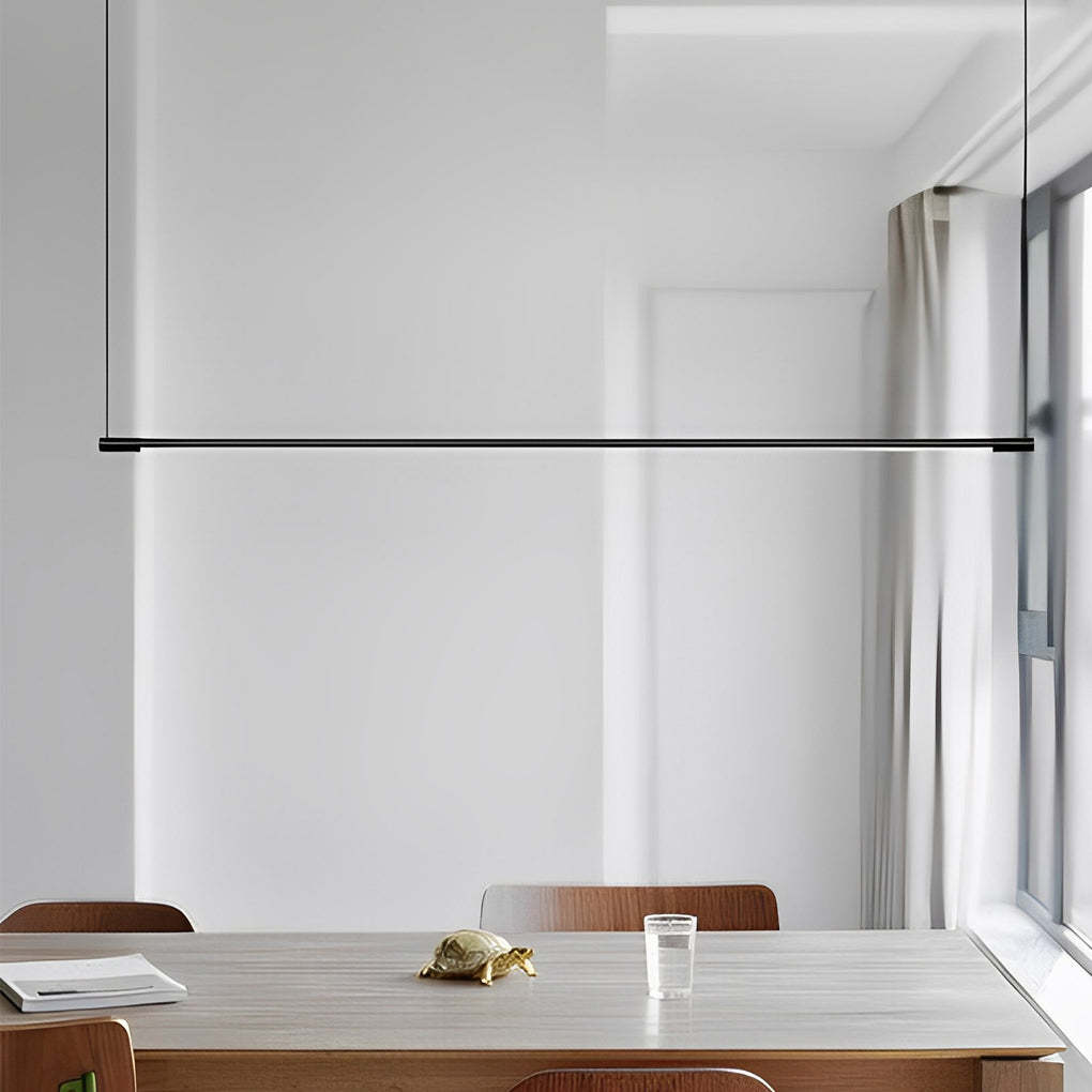 Minimalist Long Strip Stepless Dimming Black