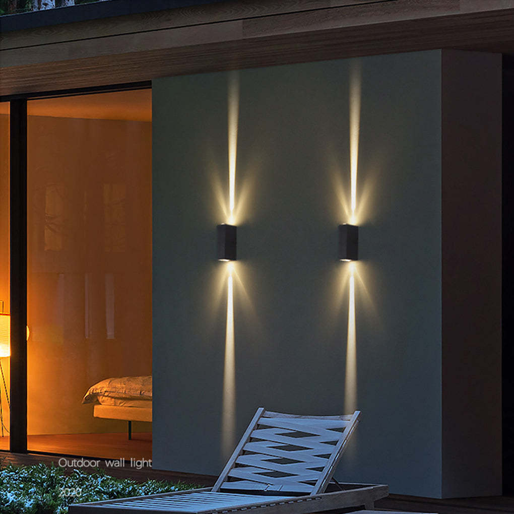 Waterproof Multipurpose Up Down Lighting Spotlight Outdoor Wall Lights-Lighom