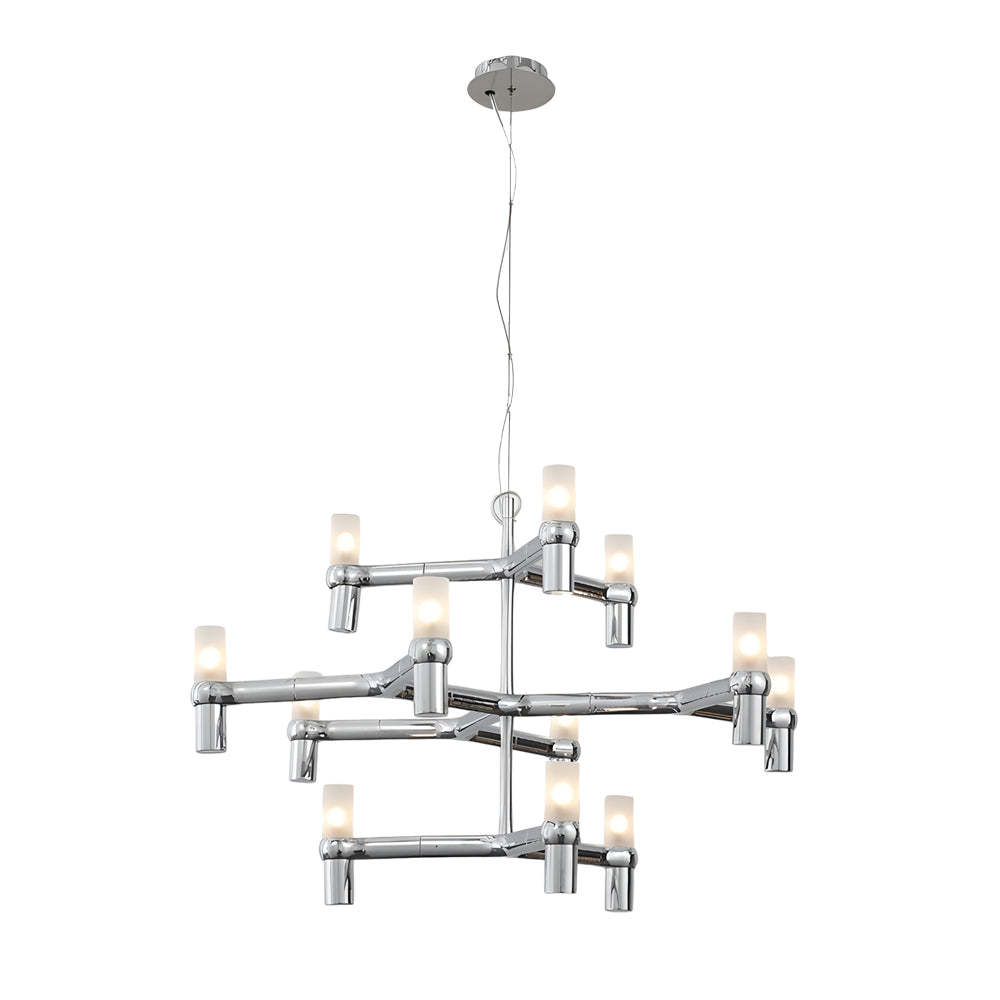 Metal Geometric LED Designer Nordic Chandelier