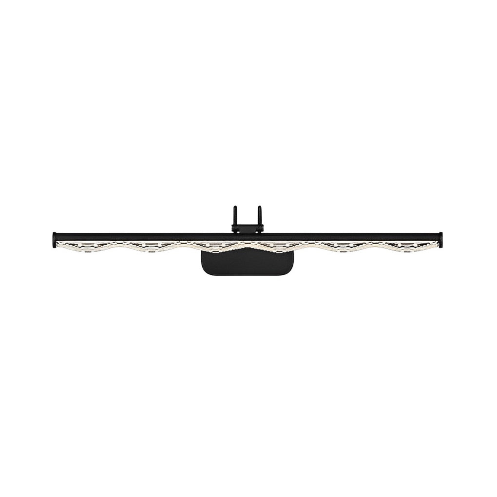 Crystal-Like Bathroom Vanity Light with Multi-Faceted Prismatic Acrylic Shade-Lighom