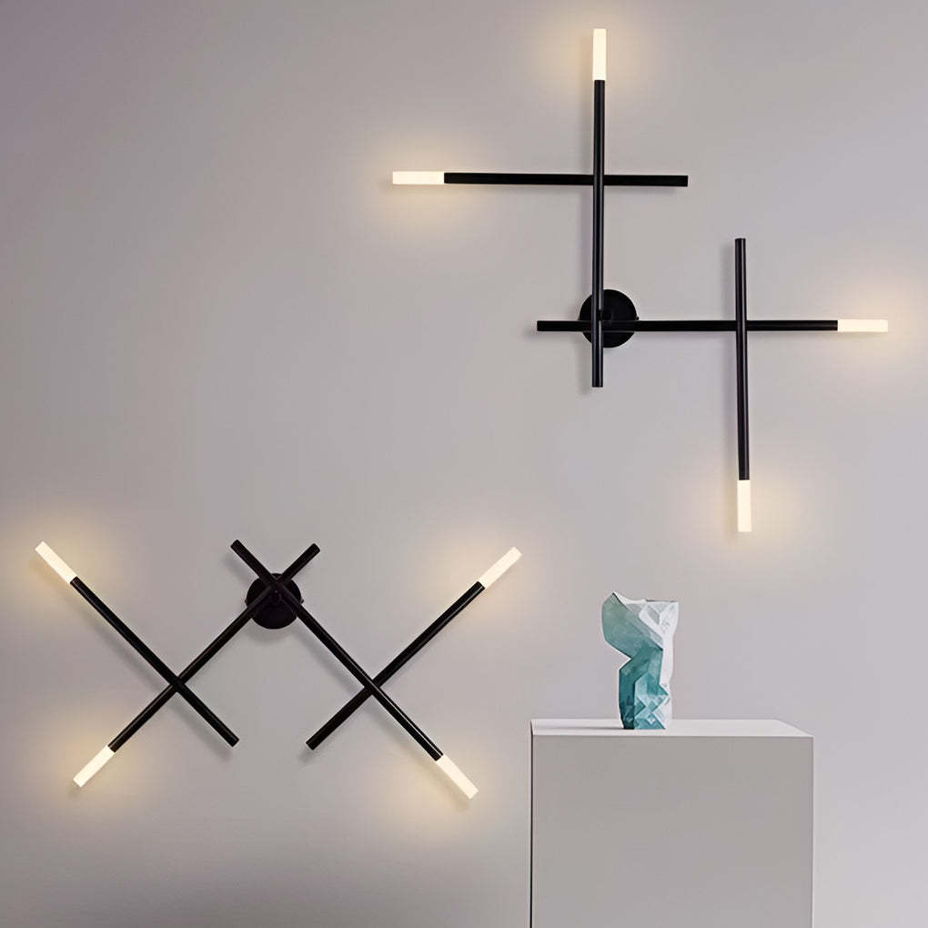 Creative Geometric Strip LED Modern Wall Lamp Wall Sconce Lighting-Lighom