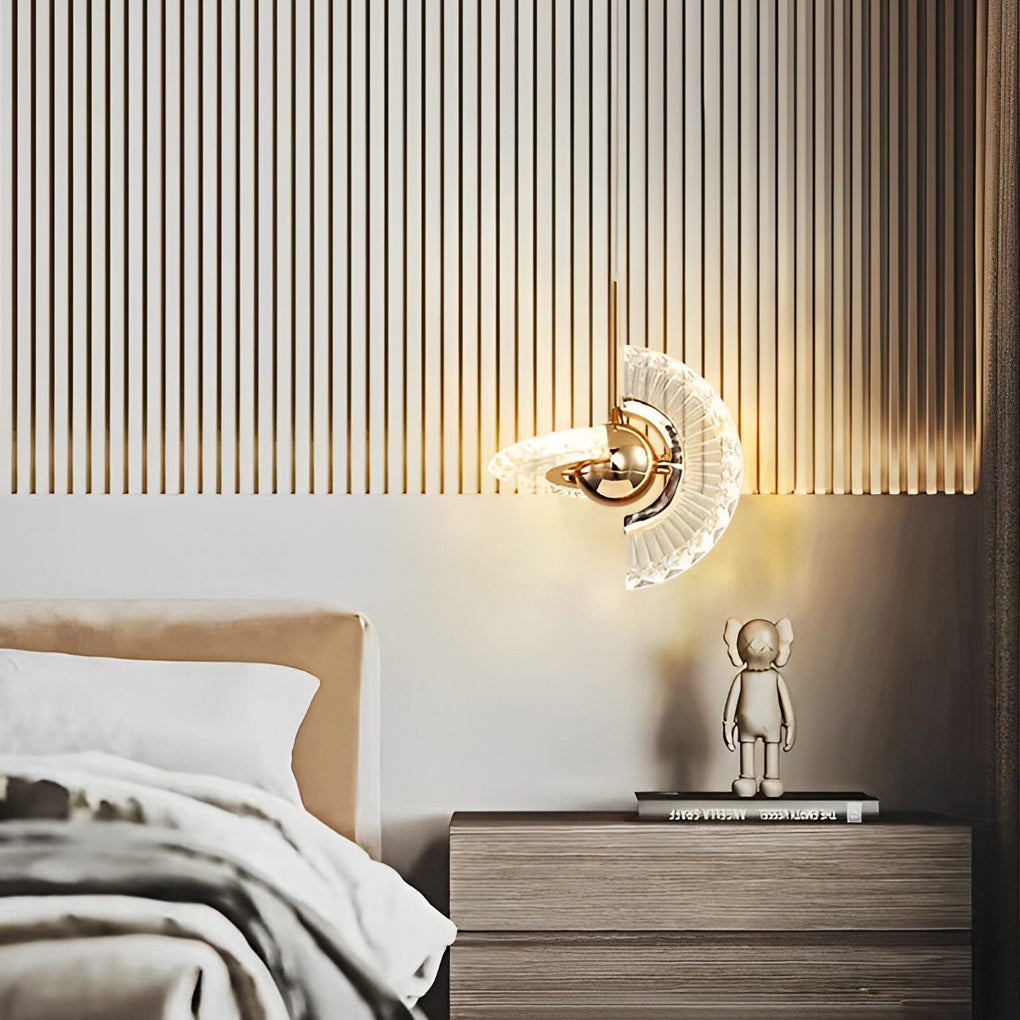 Adjustable Plated Mirror Metal Ball LED Nordic Pendant
