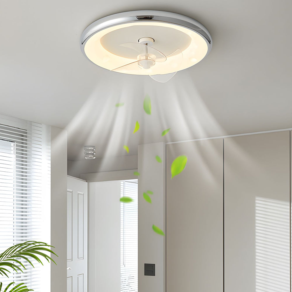 Remote Modern 4-Speed 3-Blade LED Ceiling Fan