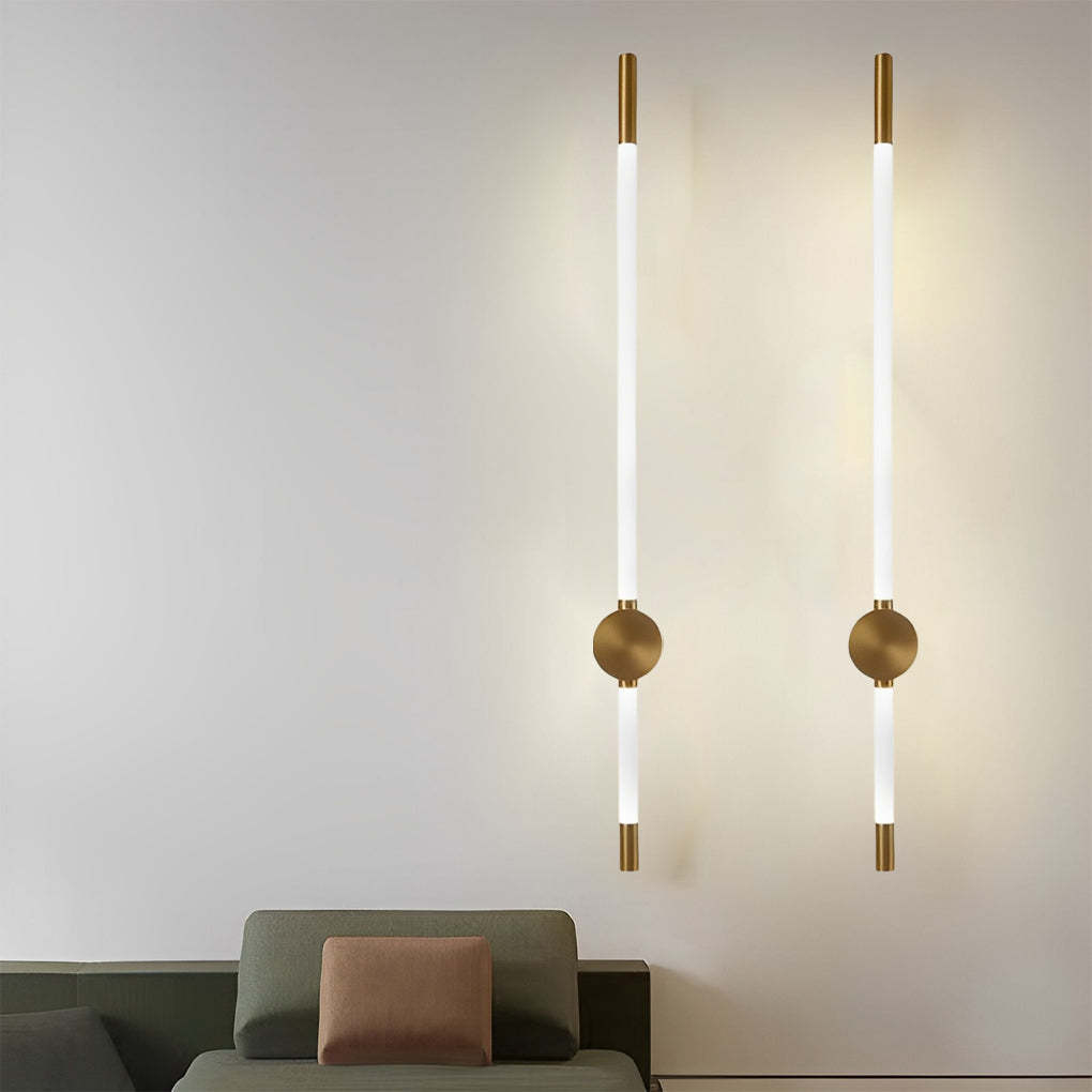 Long Strip Acrylic LED Minimalist Modern Wall Lamp Wall Sconce Lighting-Lighom